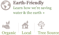 Earth friendly: Learn how we're saving water and the Earth